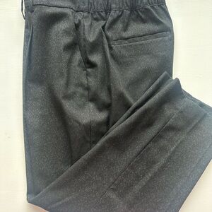 LOFT Glittery Black Trousers